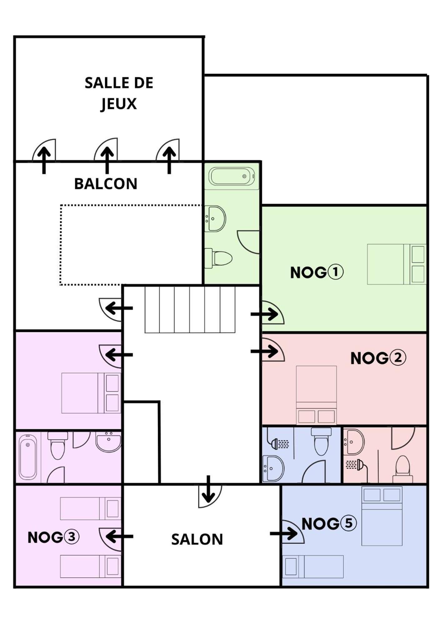 Nogapatio - Maison D'Hotes - Bnb Ногаро Екстериор снимка